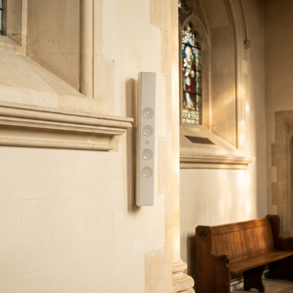 Diskretni zvočniški steber